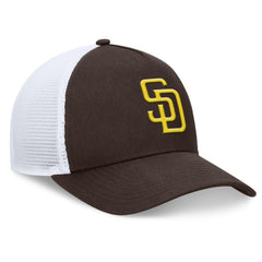 Brown San Diego Padres Fanatics Fundamental A-Frame Adjustable Hat