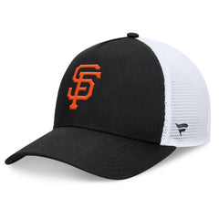 Black San Francisco Giants Fanatics Fundamental A-Frame Adjustable Hat