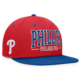 Red/Royal Philadelphia Phillies Fanatics Fundamental Bold Snapback Hat