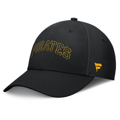 Black Pittsburgh Pirates Fanatics Fundamental Tag Flex Hat