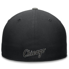 Black Chicago White Sox Fanatics Fundamental Tri-Script Fitted Hat