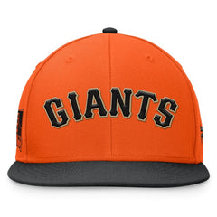 Orange/Black San Francisco Giants Fanatics Fundamental Two-Tone Fitted Hat