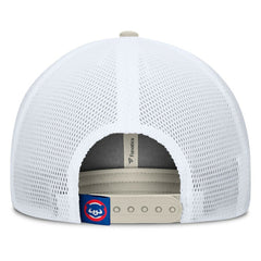 Khaki Chicago Cubs Fanatics Heritage Light Khaki A-Frame Adjustable Hat