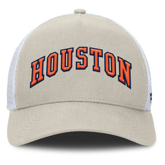 Khaki Houston Astros Fanatics Heritage Light Khaki A-Frame Adjustable Hat