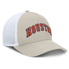 Khaki Houston Astros Fanatics Heritage Light Khaki A-Frame Adjustable Hat
