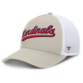 Khaki St. Louis Cardinals Fanatics Heritage Light Khaki A-Frame Adjustable Hat