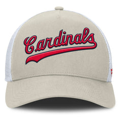Khaki St. Louis Cardinals Fanatics Heritage Light Khaki A-Frame Adjustable Hat