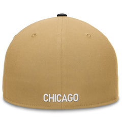 Khaki/Black Chicago White Sox Fanatics Heritage Two-Tone Fitted Hat