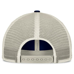 Navy/Natural Boston Red Sox Fanatics Heritage Stripe Trucker Adjustable Hat
