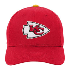 Youth Team Pre-Curved Adjustable Hat - Kansas City Chiefs Hats
