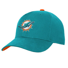 Youth Team Pre-Curved Adjustable Hat - Miami Dolphins Hats