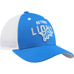 Youth Core Lockup Trucker Adjustable Hat - Detroit Lions Hats