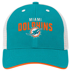 Preschool Core Lockup Trucker Adjustable hat - Miami Dolphins Hats