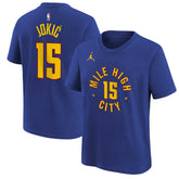Nikola Jokic Denver Nuggets Jordan Brand Youth Statement Edition Name & Number T-Shirt sale