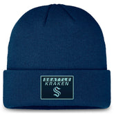NHL Seattle Kraken Fanatics Authentic Pro Cuffed Knit Hat