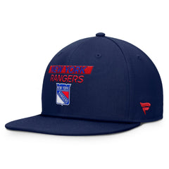 NHL New York Rangers Fanatics Authentic Pro Prime Snapback Hat