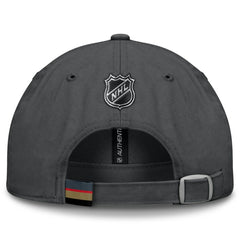 NHL Vegas Golden Knights Fanatics Authentic Pro Prime Adjustable Hat