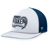 NHL Seattle Kraken Fanatics Authentic Pro Hometown Rink Foam Trucker Snapback Hat