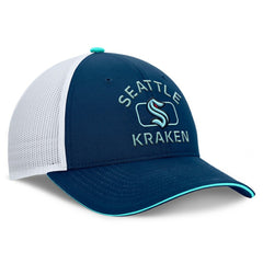 NHL Seattle Kraken Fanatics Authentic Pro Rink Trucker Hat