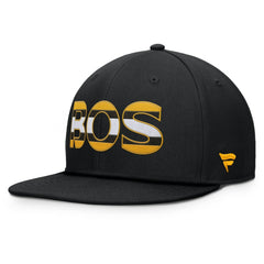 NHL Boston Bruins Fanatics Authentic Pro Rink Snapback Hat