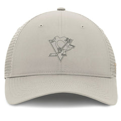 NHL Pittsburgh Penguins Fanatics Women's Authentic Pro Road Trucker Adjustable Hat