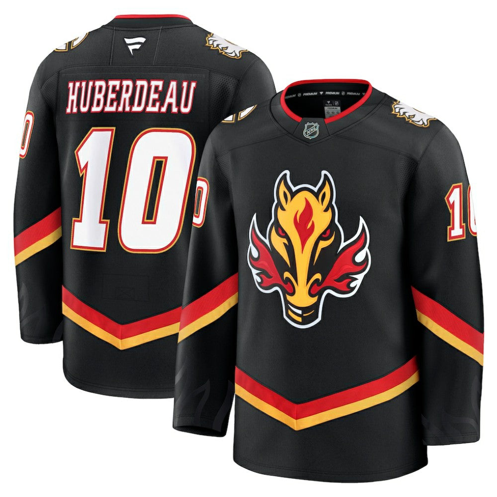 NHL Jonathan Huberdeau Calgary Flames Fanatics Alternate Premium Jersey