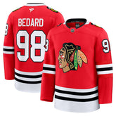 NHL Connor Bedard Chicago Blackhawks Fanatics Home Premium Jersey