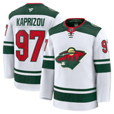 NHL Kirill Kaprizov Minnesota Wild Fanatics Away Premium Jersey