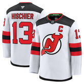 NHL Nico Hischier New Jersey Devils Fanatics Away Premium Jersey