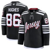 NHL Jack Hughes New Jersey Devils Fanatics Alternate Premium Jersey