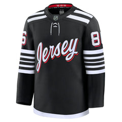 NHL Jack Hughes New Jersey Devils Fanatics Alternate Premium Jersey