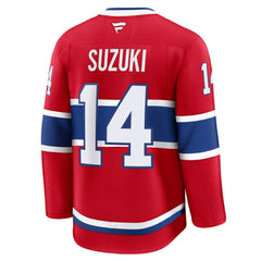 NHL Nick Suzuki Montreal Canadiens Fanatics Home Premium Jersey