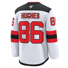 NHL Jack Hughes New Jersey Devils Fanatics Away Premium Jersey