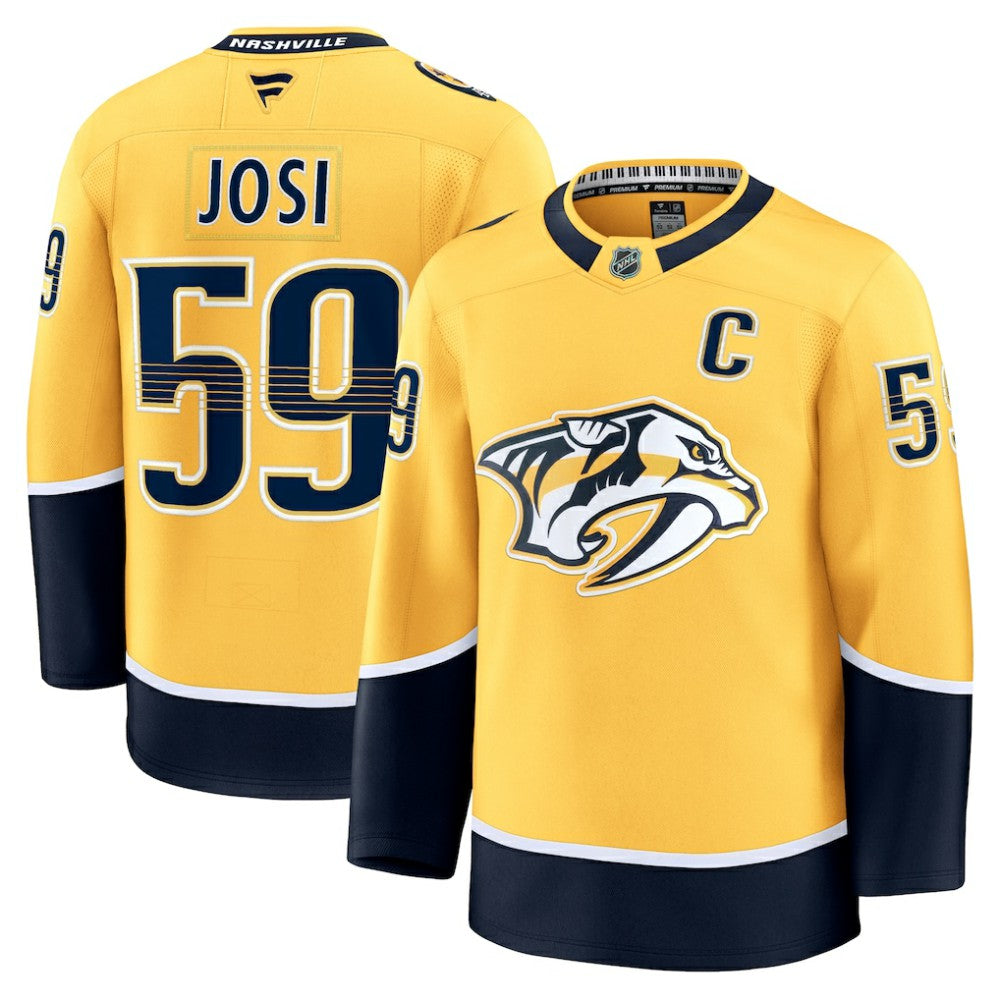 NHL Roman Josi Nashville Predators Fanatics Home Premium Jersey
