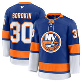 NHL Ilya Sorokin New York Islanders Fanatics Home Premium Jersey