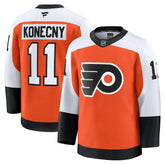 NHL Travis Konecny Philadelphia Flyers Fanatics Home Premium Jersey