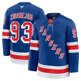 NHL Mika Zibanejad New York Rangers Fanatics Home Premium Jersey