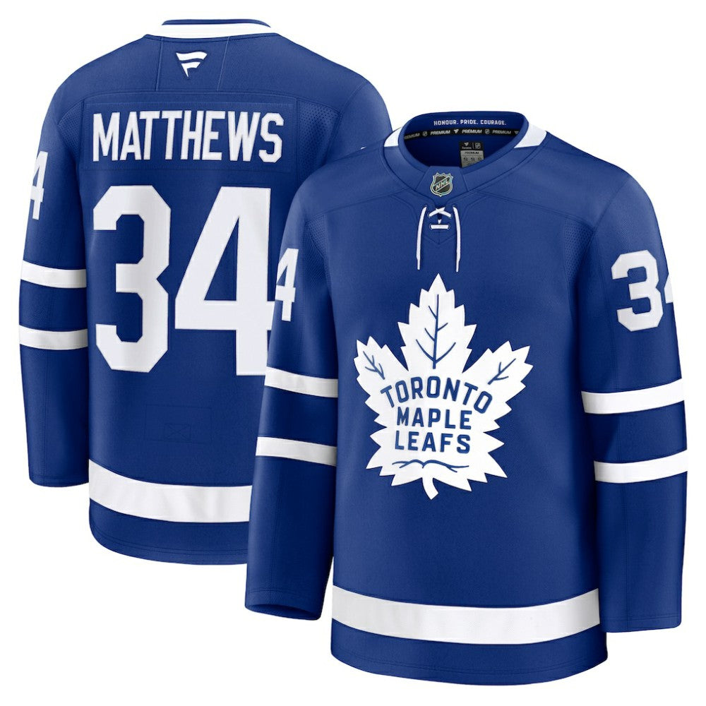 NHL Auston Matthews Toronto Maple Leafs Fanatics Home Premium Jersey