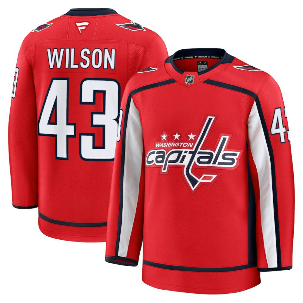 NHL Tom Wilson Washington Capitals Fanatics Home Premium Jersey