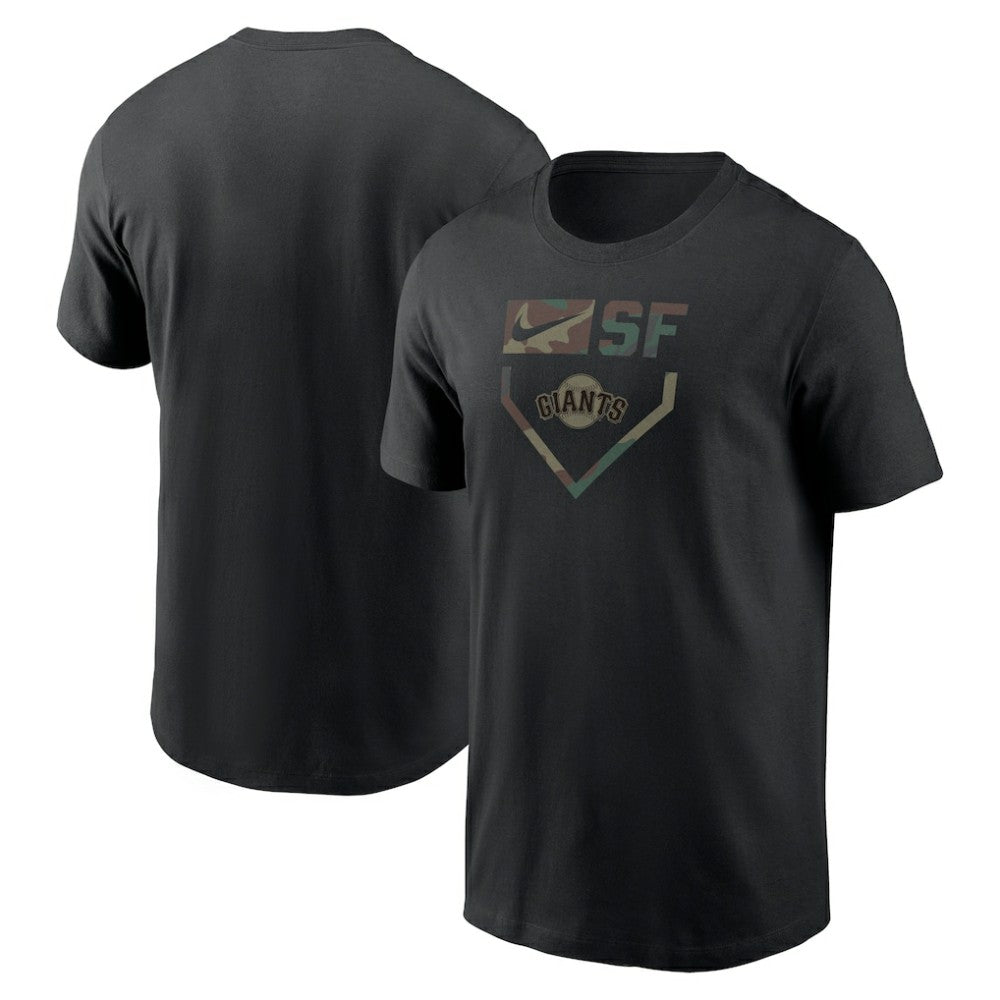 Black San Francisco Giants Nike Camo T-Shirt