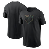 Black Arizona Diamondbacks Nike Camo T-Shirt