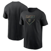 Black Detroit Tigers Nike Camo T-Shirt