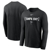 Black Tampa Bay Rays Nike Local Nickname Long Sleeve T-Shirt