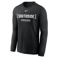 Black Chicago White Sox Nike Local Nickname Long Sleeve T-Shirt