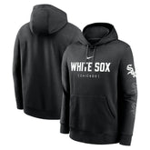 Black Chicago White Sox Nike Fashion Club Pullover Hoodie