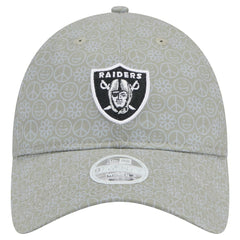 Women's Smiley 9TWENTY Adjustable Hat - Las Vegas Raiders Hats