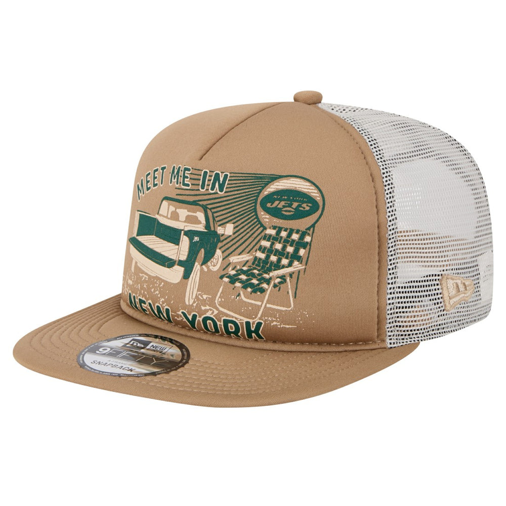 Meet Me 9FIFTY Snapback Hat - New York Jets Hats