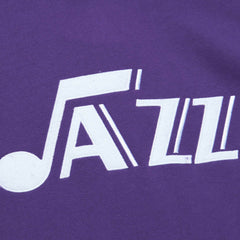 Mitchell & Ness Utah Jazz Hardwood Classics Nights Raglan Pullover Hoodie