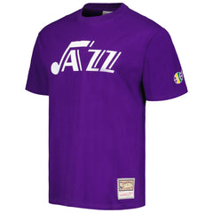 Mitchell & Ness Utah Jazz Hardwood Classics Nights Premium T-Shirt