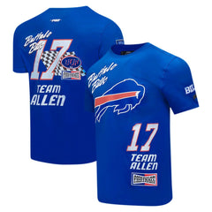 Josh Allen Pro Standard Fast Lane Name & Number Player T-Shirt - Buffalo Bills T-shirts